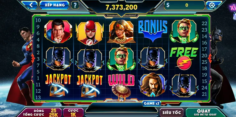 Đánh Bại Mọi Thử Thách Cùng Nổ Hũ Justice League Tại 789Club Ngay Hôm Nay