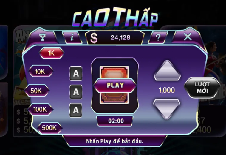 Khám Phá Minigame Cao Thấp Tại 789Club Đỉnh Cao Cho Mọi Bài Thủ