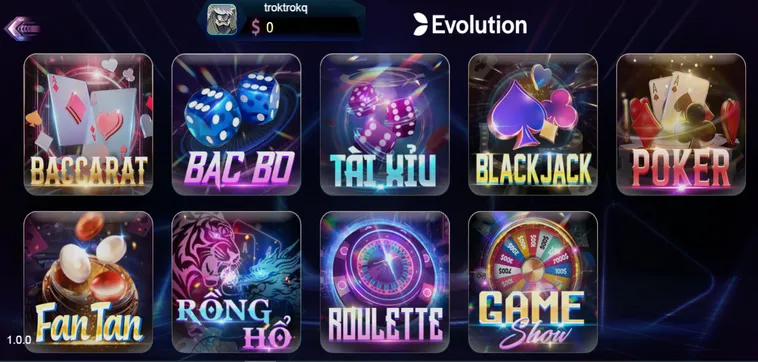 Khám Phá Sảnh Evolution Live Tại 789Club Đẳng Cấp Với Cơ Hội Thắng Lớn
