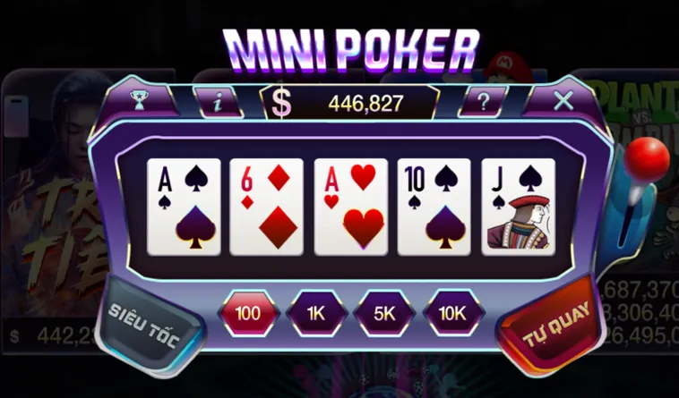 Hướng Dẫn Chơi Mini Poker Tại 789Club Đỉnh Cao Thắng Lớn Mỗi Ngày