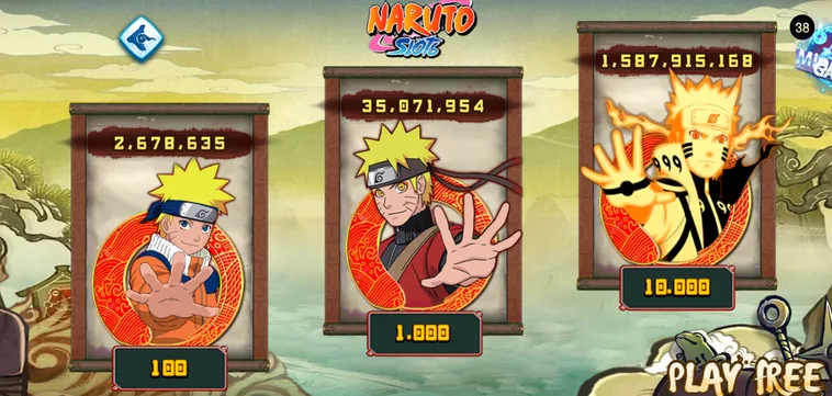 Chinh Phục Ngay Nổ Hũ Naruto Slots Tại 789Club Để Nhận Thưởng Lớn