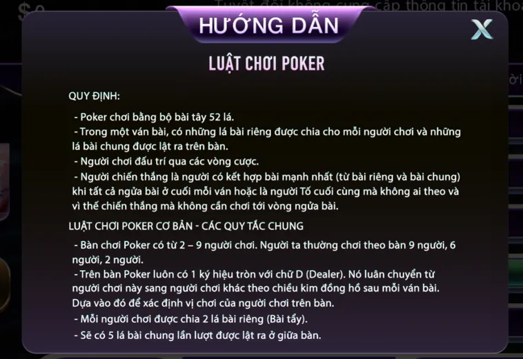 Poker Tại 789Club Đấu Trường Bài Poker Đỉnh Cao Cho Cao Thủ