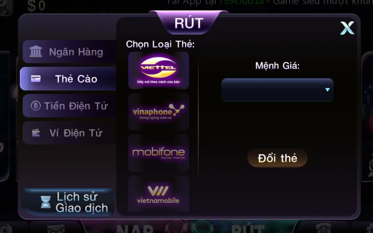 Rút Tiền 789Club Siêu Tốc Và Đảm Bảo An Toàn Cho Mọi Game Thủ
